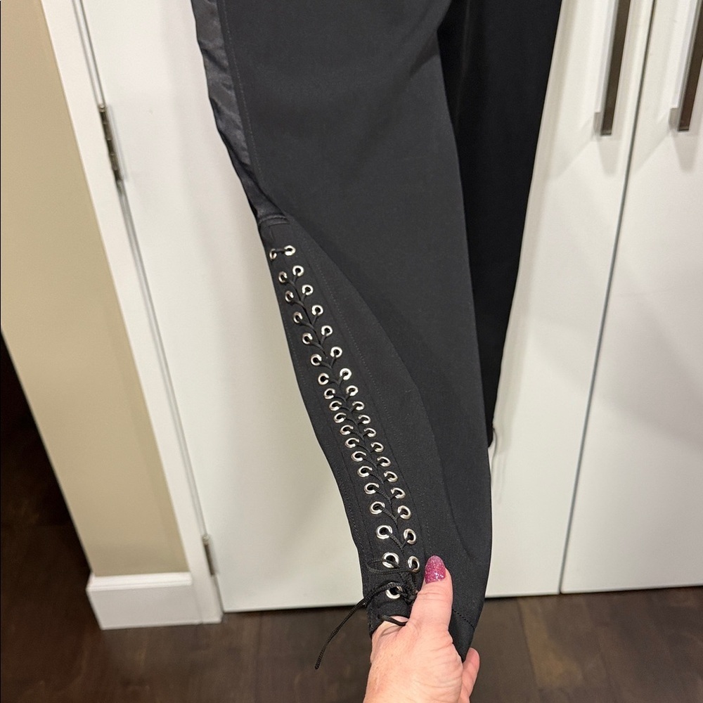 Joseph Ribkoff Black Zippered Garment - Picture 4 of 5